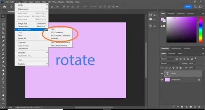 Question: How To Rotate An Image In Photoshop Cc