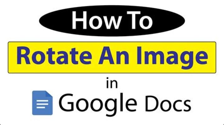 How To Rotate Page In Google Docs