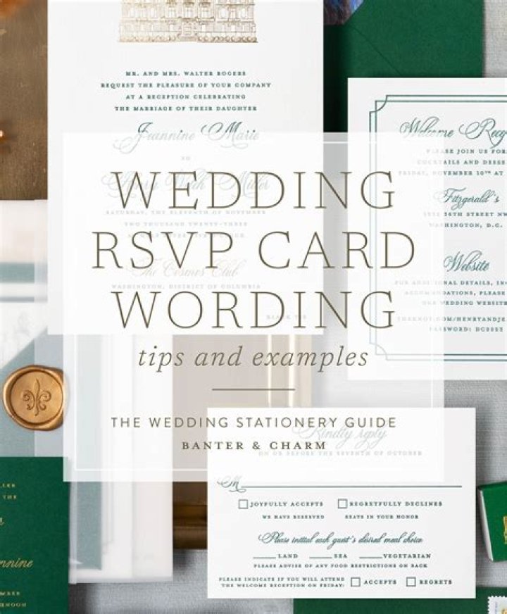 Question: How To Rsvp To A Wedding Via Text
