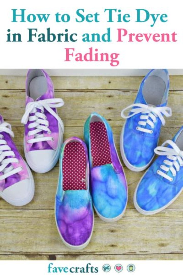 How To Set Tie Dye With Vinegar