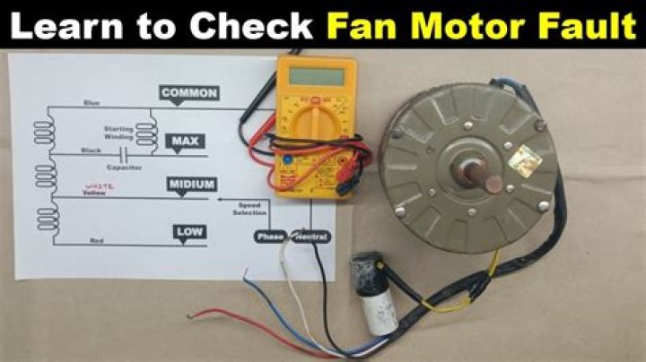 Question: How To Test A Fan Motor With A Multimeter
