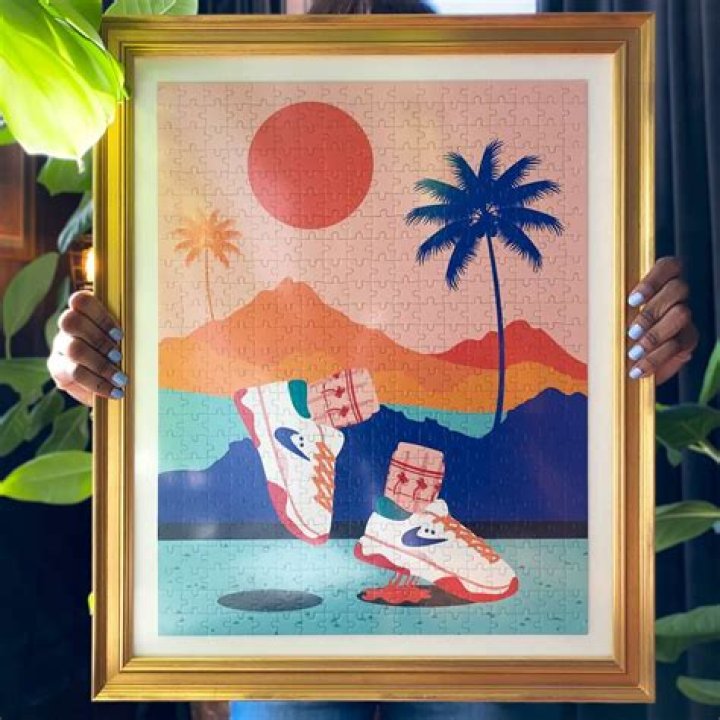 How To Turn A Puzzle Into Wall Art