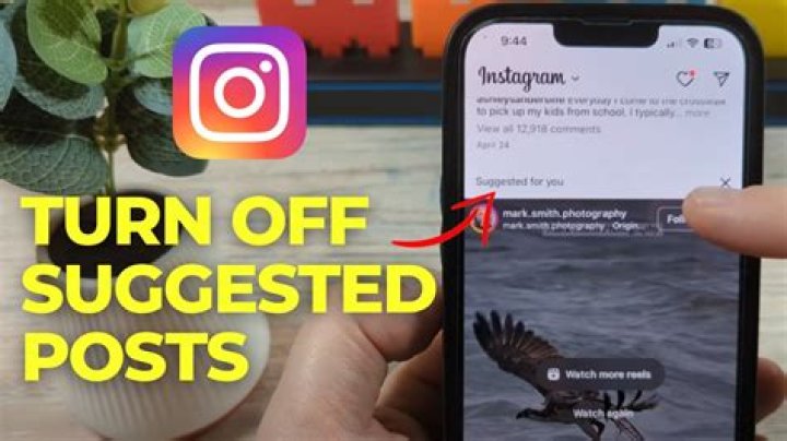 How to Turn Off Instagram Suggested Posts
