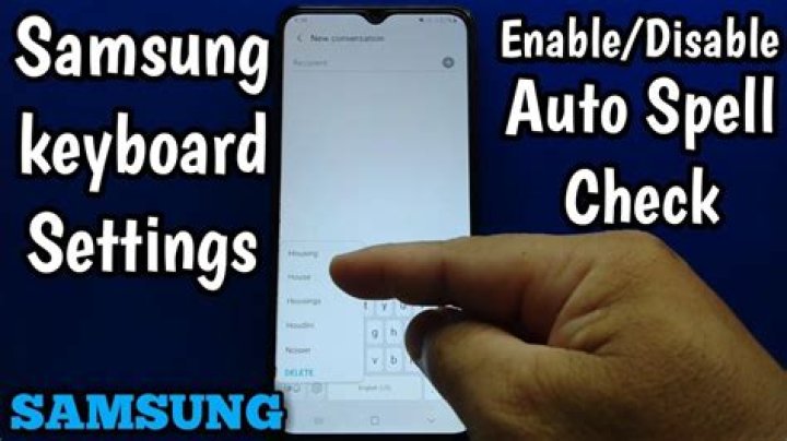 How To Turn Off Spell Check On Samsung S6
