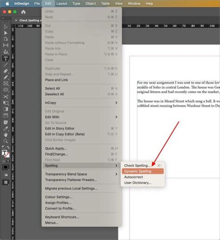 Question: How To Turn On Spell Check In Indesign