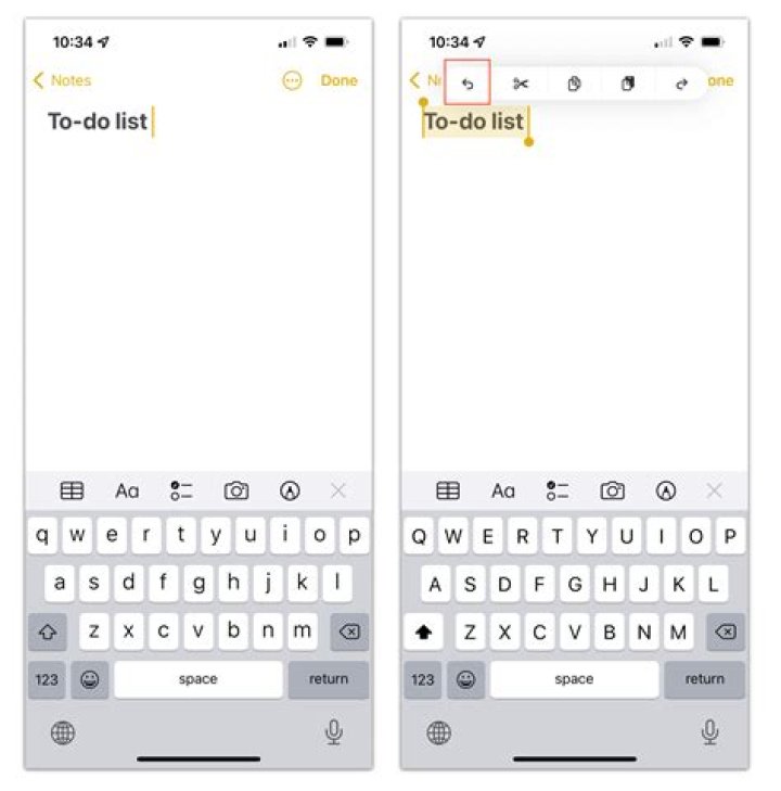Question: How To Undo On Iphone Notes
