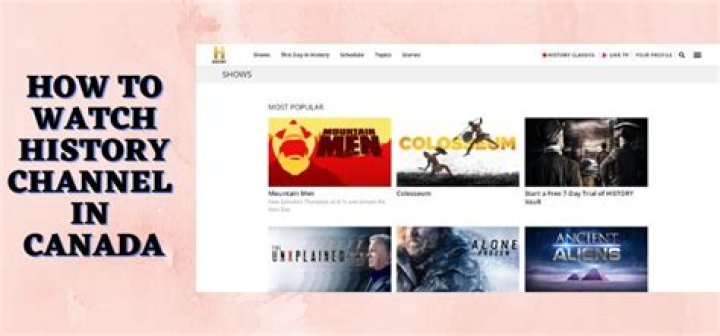 How To Watch History Channel Without Commercials