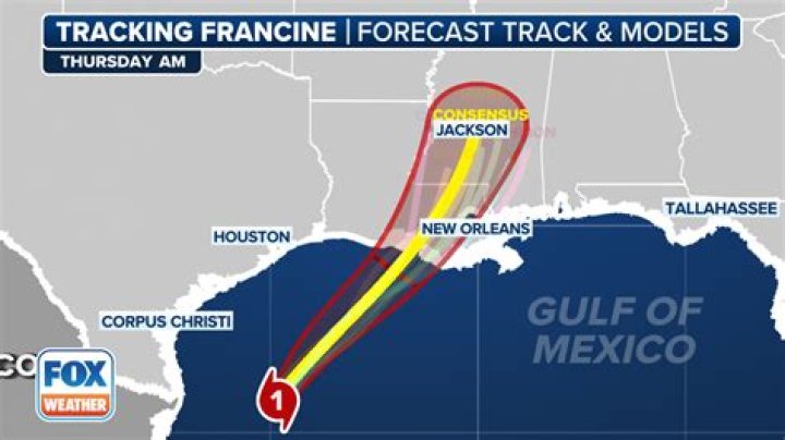 Hurricane Norma Spaghetti Models Show Path for Texas