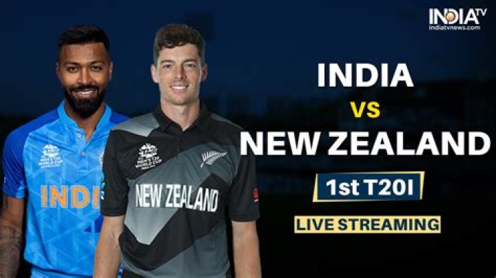 IND vs NZ, 1st T20I, Live Streaming Details