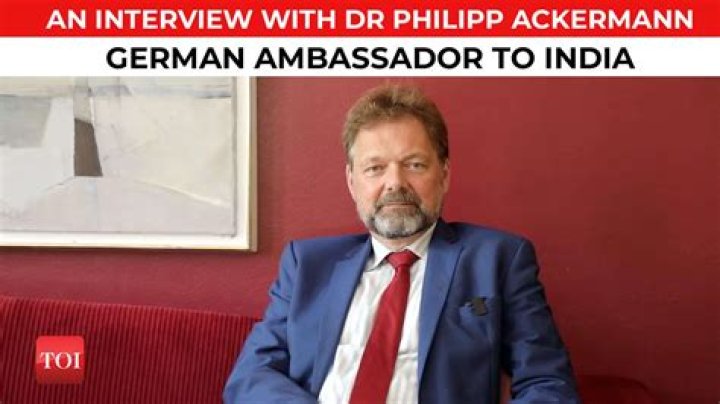 India buying oil from Russia none of our business says German ambassador Dr Philipp Ackermann russia ukraine news – India TV