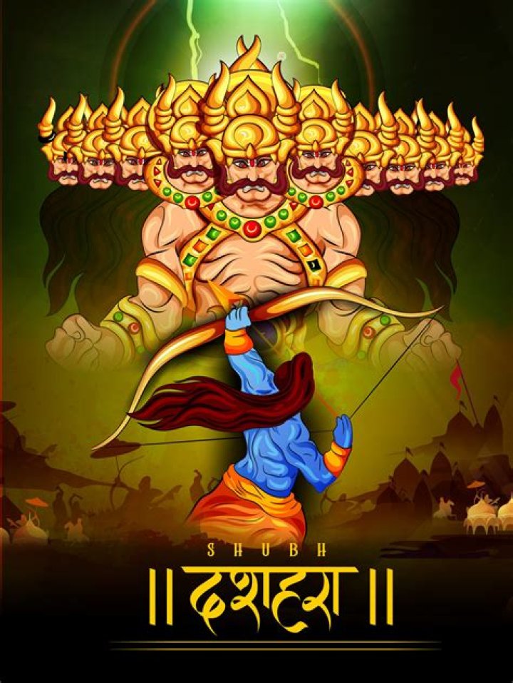 Dussehra Photos VIJAYADASHAMI pm mODI WISHES ravan dahan images dasara festival 2023 india celebration rangoli