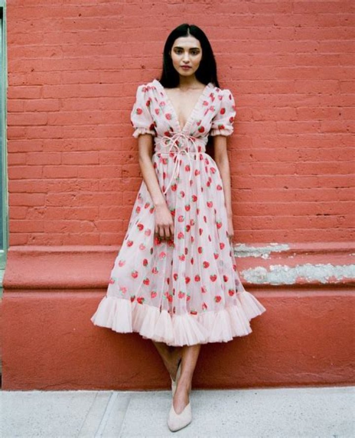 The internet is obsessed with this strawberry dress. Quarantine could be the reason.