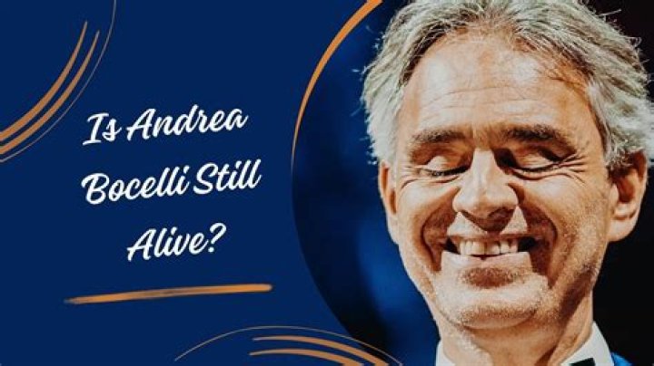Is Andrea Bocelli Still Alive? The Life And Legacy Of The Beloved Tenor