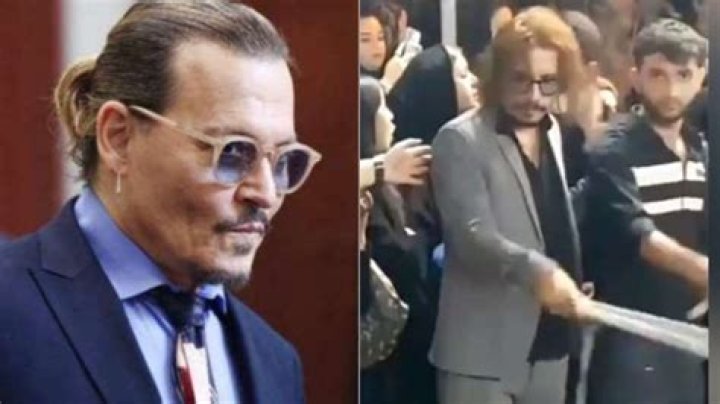 Johnny Depp's doppelganger at religious ceremony in Iran takes the internet by storm