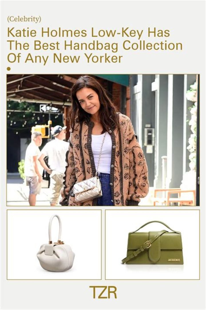 Exploring The Trend: Katie Holmes' Crossbody Bag