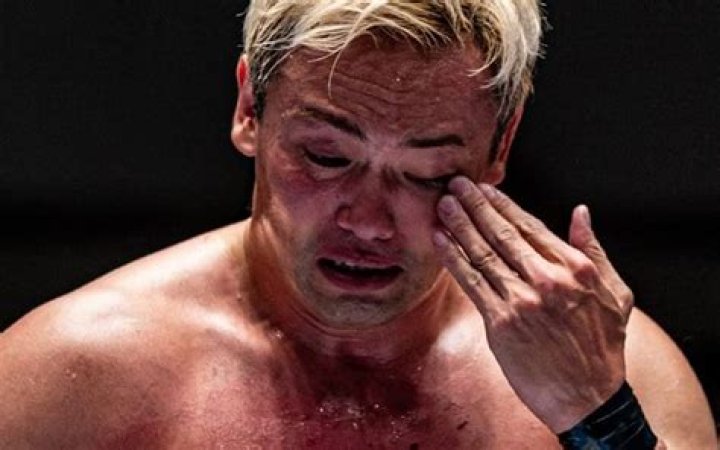 Kazuchika Okada Bids Tearful Farewell to Fans During NJPW Event