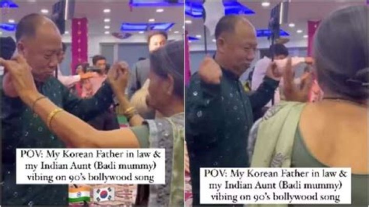 Korean uncle-Indian aunty dance to Kisi Disco Mein Jaaye, desis say so cute! Watch – India TV