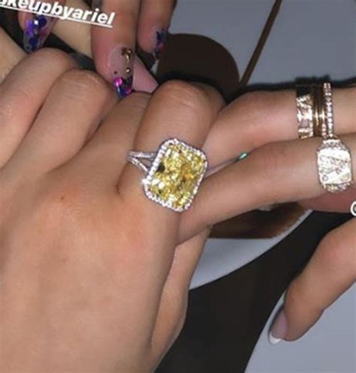 Kylie Jenner's Stunning Diamond Ring: A Closer Look At The Sparkling Symbol Of Love