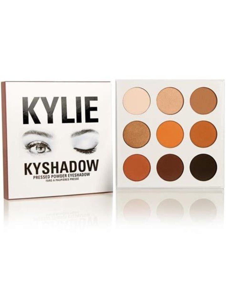 Kylie Jenner's Eyeshadow Palette: Kyshadow Bronze & Silver Palette