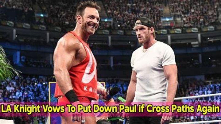 LA Knight Vows to Put Down Logan Paul If They Cross Paths Again