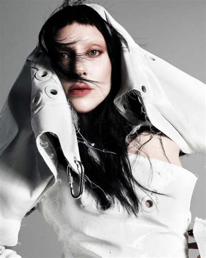 Lady Gaga’s long dark locks - celebrity hair and hairstyles