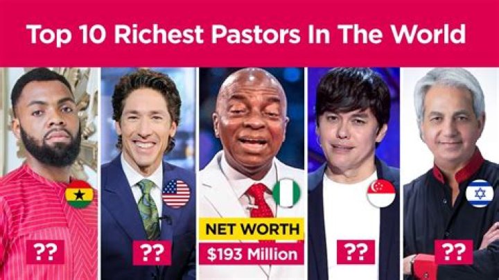Top 10 richest pastors in the world – India TV