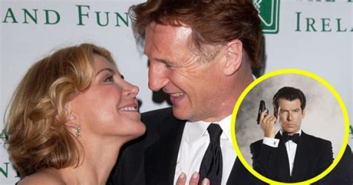 Liam Neeson almost played James Bond — but turned it down to marry Natasha Richardson