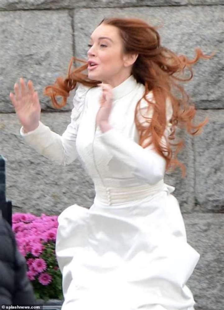 Unveiling The Mystery Of Lindsay Lohan's Wedding Dress