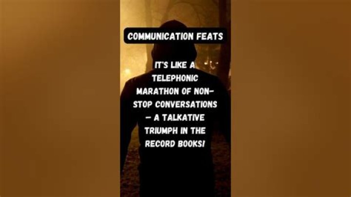 Longest Phone Call Ever Recorded: A Dive Into Communication History