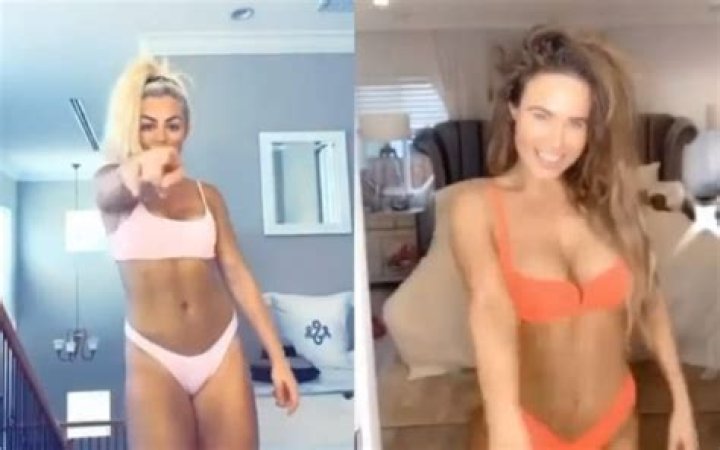 Mandy Rose & Lana Have Bra & Panties Dance Off