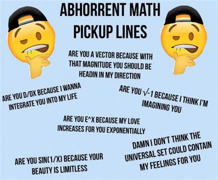 Math Pick Up Lines: Get Flirty With These Dirty Lines