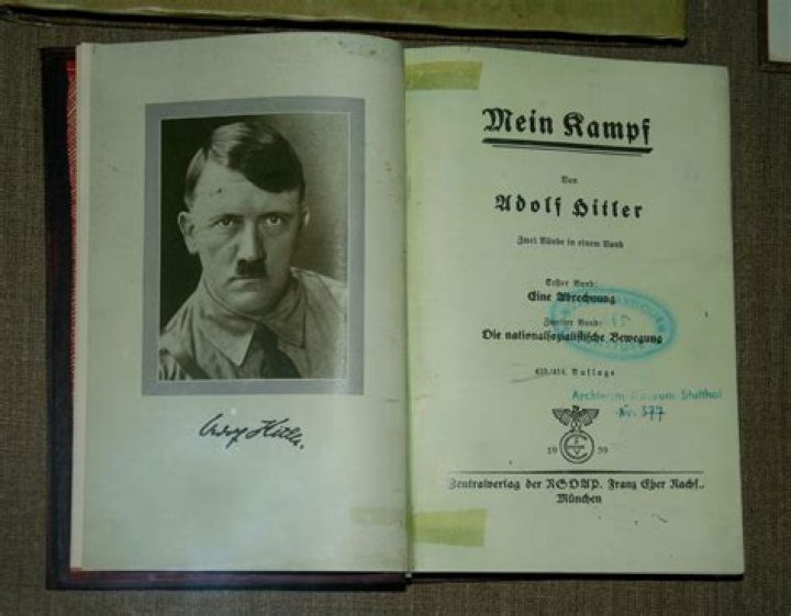 'Mein Kampf' Signed by Hitler Sells for $64,850