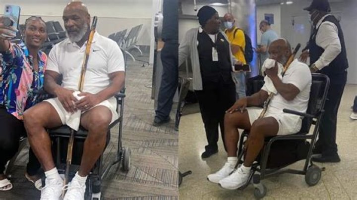 Mike Tyson's pictures in wheelchair after saying his death is coming 'really soon' go viral; fans are worried – India TV