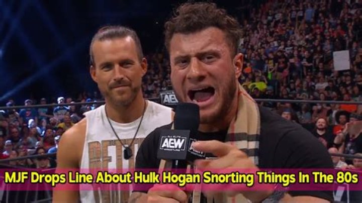 MJF Drops Line About Hulk Hogan Snorting Things In The 80s During AEW Dynamite