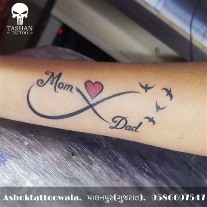 Creative Mom And Dad Tattoos Ideas To Celebrate Parenthood