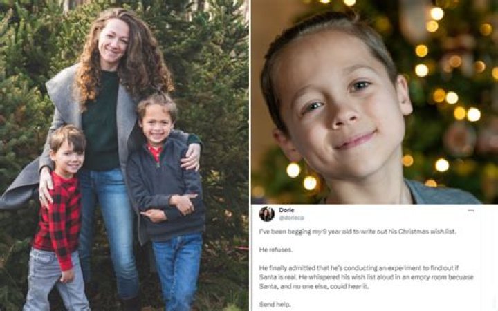 Mom Discovers Son Is Conducting Experiment to See if Santa Is Real: 'Help'