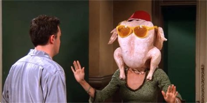 Monica With The Turkey On Her Head: A Hilarious Thanksgiving Tale