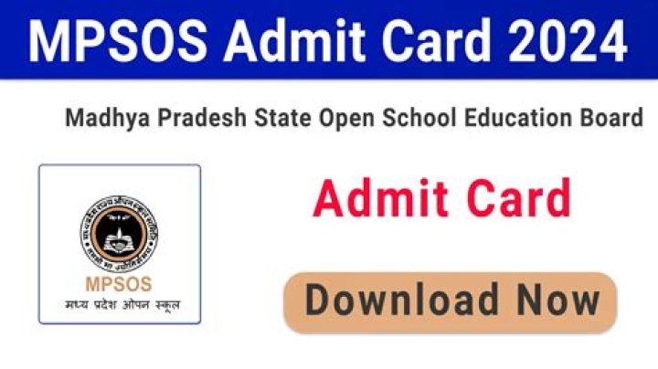 MPSOS Admit Card 2023 out for classes 10th and 12th, direct download link here – India TV
