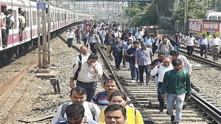 Local train services disrupted as overhead wire snaps near Borivali station – India TV