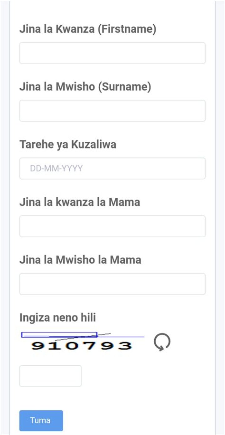 Namba Ya Nida Online: The Ultimate Guide To Tanzania's National Identification System