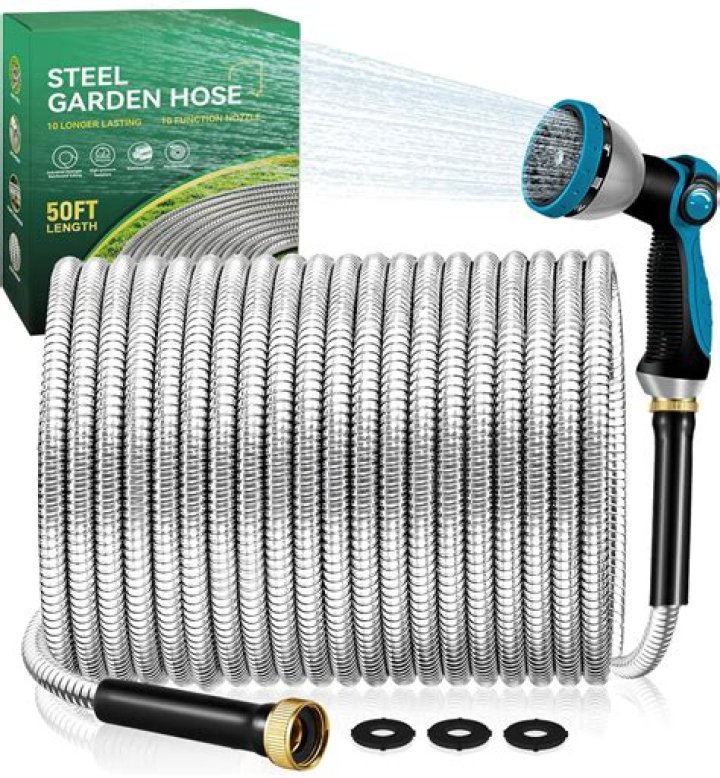 Remarkable No-Kink Garden Hose: Extends To 50ft For Unmatched Flexibility