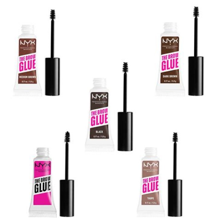 We review all 5 shades of the new NYX The Brow Glue