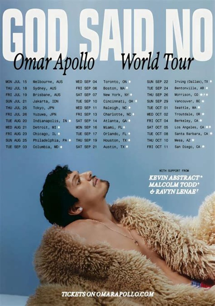 Unveiling The Mystique Of Omar Apollo: "God Said No ZIP"