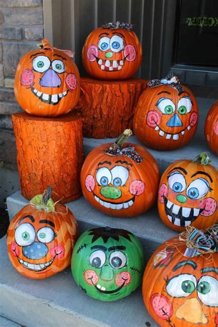 Creative Expressions: The Art Of Painted Pumpkin Faces