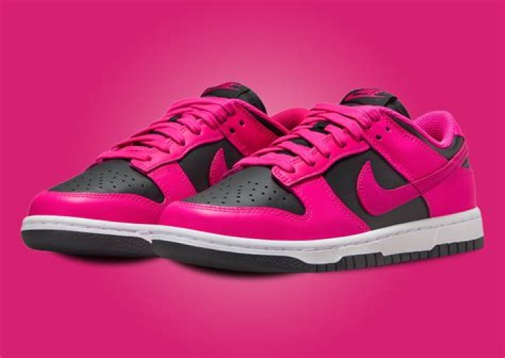 Step Into Style: The Allure Of Pink And Black Dunks