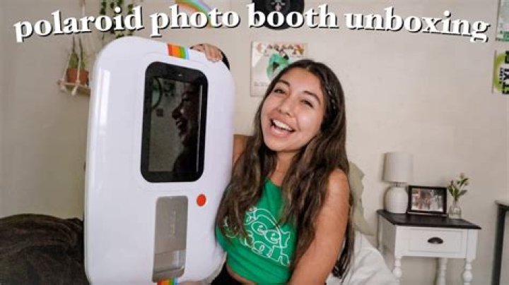 Capture Memories Anywhere: The Magic Of Portable Home Photo Booth Polaroid