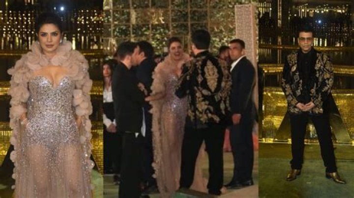 Priyanka Chopra hugs Karan Johar at NMACC opening amid 'Bollywood politics' remark & 2012 feud