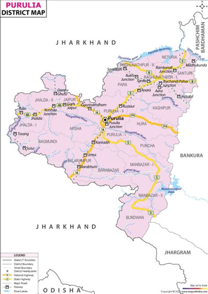 Puruliya Postal Code | Pin Code of Puruliya,West Bengal