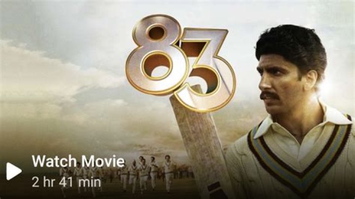 Ranveer Singh 83 movie releases on OTT Disney Plus Hotstar Netflix Where when to watch HD download online – India TV