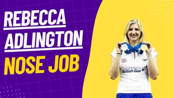 Rebecca Adlington Nose Job 2014 – Rumoured Cosmetic Surgery